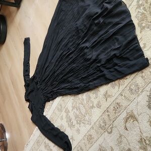 NEW fully lined crinkle maxi dress